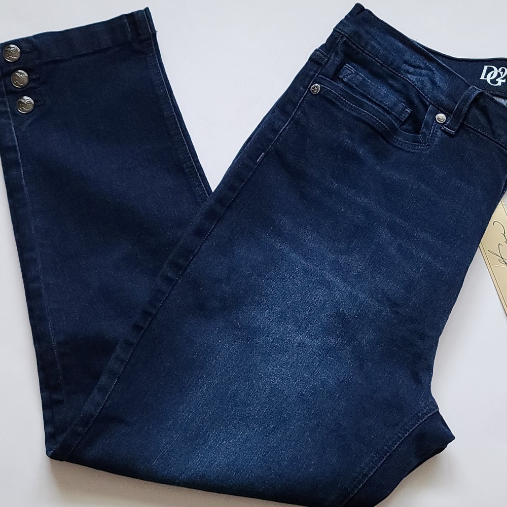 Dg2 cropped jeans size 12- like new. No tags